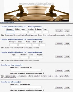 trabalhista consultar cpf digitar